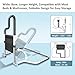 HENGHUIHONG Bed Rails for Elderly Adults Safety, Dual-Bar Bed Assist Rail with Ergonomic Handle, Stable Adult Bed Rail, 2 Non-Slip Straps, Storage Bag, Easy Assembly, Holds 300 Lbs