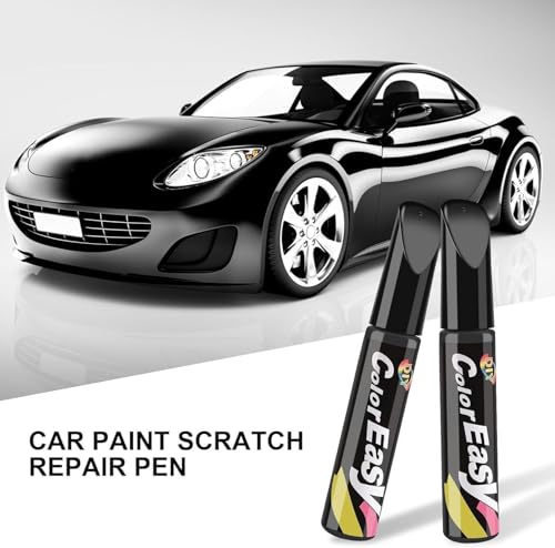 Image of Car Scratch Remover Touch Up Paint Pen Automotive Car Paint Pen 2 In 1 Car Paint Scratch Repair for Deep Scratches Special-Purpose Car Paint (Black)