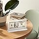 Keboyoe 3 Stück Acryl Banknoten Display Rahmen Dollar Bill Frame Euro Bill Fotohalter für Geldscheine Sammler Papiergeld Clear Bill Frame Ticket Protector Banknoten und Stempel Sammelzubehör(10x20 cm)