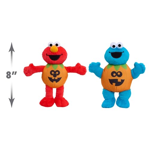 Just Play 57881 Sesame Street Elmo & Cookie Monster Small Halloween Plush 2-Pack, Sustainable Stuffed Animal, Soft Plushie, Kids Toys thumb #3