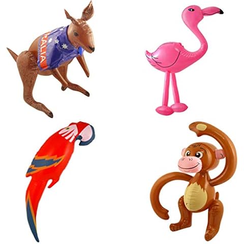 Lifeessentials11 Kids party Fancy dress item inflatable combo pack of Kangaroo / Flamingo /parrot /Monkey Cover
