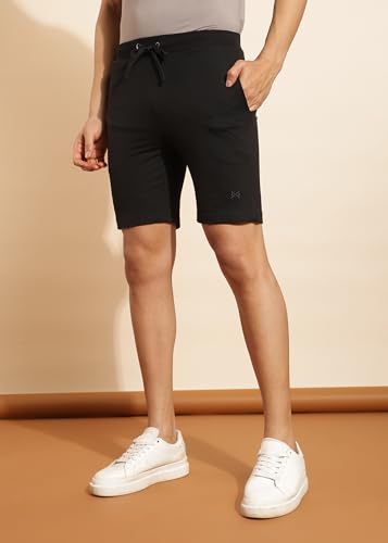 Image of Force NXT Bermuda Shorts for Men Pack of 1 Shorts for Men | Stretchable Shorts for Men with Side Pockets | Anti-Odour, Regular fit, Men's Sports Shorts