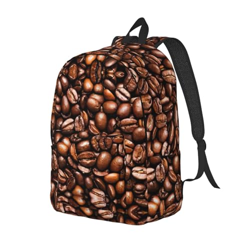Sac à dos amusant grains de café EdWal anti-choc pour PC et bagage cabine