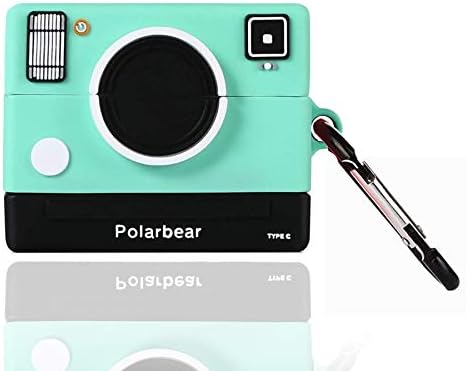 Airpods pro Case Cover, Cute 3D Cartoon Silicone Airpod pro Protective Air pod pro Case Funny Cover with Keychain for Girls Women Men Compatible with Airpods pro Charging Case 2019