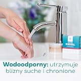 Medi Grade Plastry Silikonowe na Blizny w Rolce, 2 Metry – Wielokrotnego Użytku Plastry do Usuwania Blizn, Skuteczne Taśma do Blizn – na Blizny po CC, Cesarskie Cięcie, Blizny Keloidowe