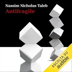 Antifragile Audiolibro Por Nassim Nicholas Taleb arte de portada