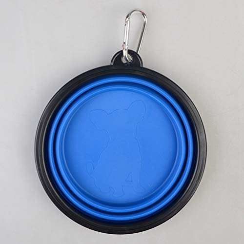 Sentaoa Pieghevole Viaggio Ciotole per Cani Gatti