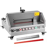 VEVOR Electric Paper Cutter 330mm Cutting Width,Electric Paper Trimmer, 40mm Cutting Thickness, Desktop Cutting Paper Machine, Industrial Paper Cutter, Heavy Duty Paper Cutter, for Office, School