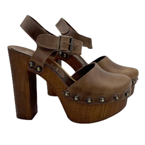 Kiara Women's Swedish Clogs MY462 Taupe 7