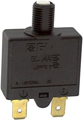 E-T-A Circuit Protection and Control 1658-G21-01-P10-5A, Circuit Breaker; Therm; Push; Cur-Rtg 5A; Flange; 1 Pole; Vol-Rtg 240/28Vac/Vdc