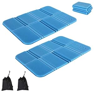2 stuks opvouwbaar zitkussen, outdoor, thermo-kussen, opvouwbaar, zitkussen, outdoor, zitmat, kinderen, zitkussen, waterdicht, voor outdoor, tuin, camping, picknick, wandelen