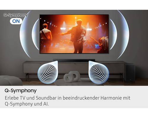 Samsung HW-B650F 3.1-Kanal-Soundbar für Fernseher, Kabelloser Subwoofer