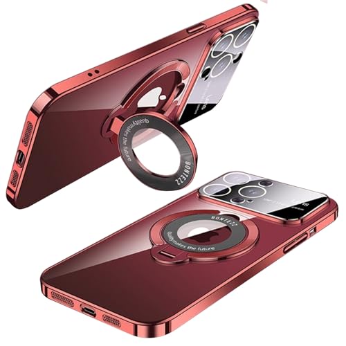 Coque MagSafe iPhone 15 Pro Max avec support invisible et protection caméra intégrée