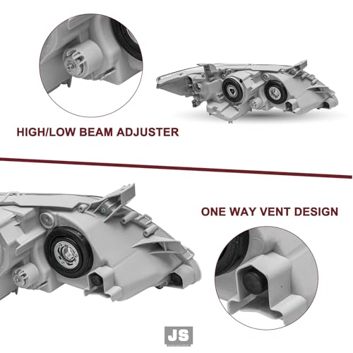 Image of JSBOYAT Headlight Assembly Fits for 2007-2009 Toyota Camry Exclude Hybrid
