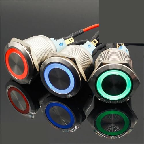 Bouton-poussoir LED 22mm pour moderniser votre console de simulation de pilotage
