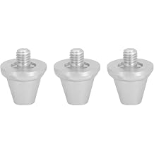 Silver Aluminum Alloy Rugby Boots Replacement Spikes Football Boot Studs 12Pcs Non-Slip Cleats For Hiking Shoes Rugby 13mm