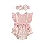 Cute Bow Print Pink