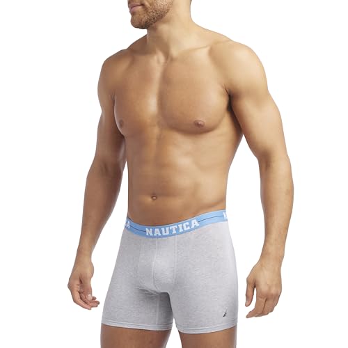 Nautica Men's 4 Pack Limited Edition Stretch Boxer Briefs3