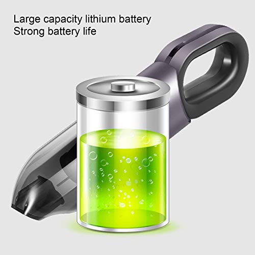 Handheld mini-stofzuiger, ABS draagbare multifunctionele stofzuiger 60 W, draadloze draagbare stofzuiger voor stofzuigen… - Afbeelding 8