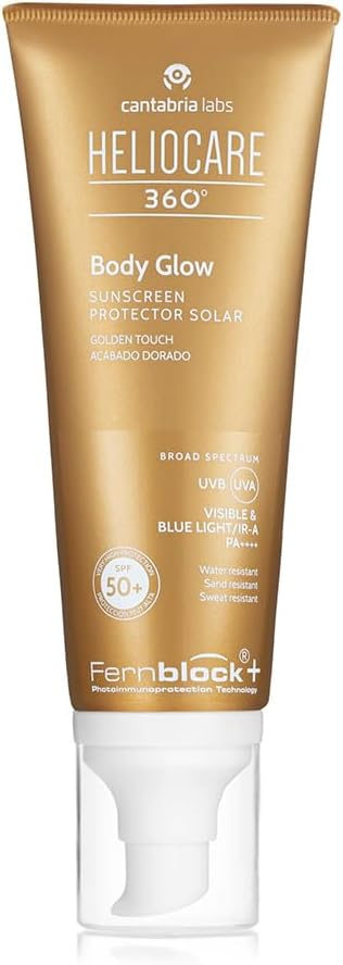 360º gold finish sunscreen SPF50 100 ml