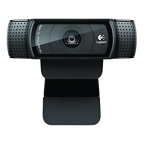 Logitech C920   Webcam (Full HD, USB 2.0), Negro
