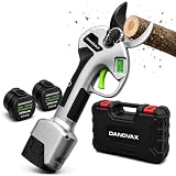 DANOVAX - Forbici Potatura a Batteria, Motor Brushless