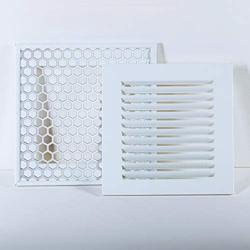 Dryer Vent Grill Dryer Vent Screen With Aluminum Built Bird Guards Inserts Stop Variety Birds Nesting In Dryer Vents And Bathroom Exhaust Vents Outdoor, 3 Inch To 8 Inch (2 Pack) #TOP6