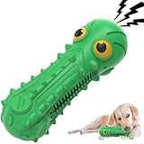 ZIKATON Dog Squeaky Toys for Aggressive Chewers, Durable Chew Toys for Large Medium Breed Dog, Tough Durable Dogs Toys with Natural Rubber