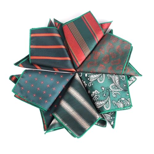 Motif carré de poche à carreaux vintage pour costume rétro moderne