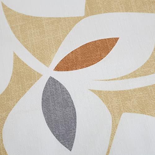 Parure de couette 140x220 cm pour transformer un lit simple en un cocon chic Inga Leaf Gold - 6