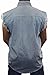 SHORE TRENDZ Light Denim Basic Plain Sleeveless Denim Biker Shirt (XL)