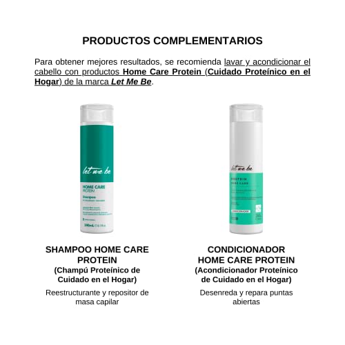 Máscara Pós Progressiva Home Care Protein - 250g, Let Me Be