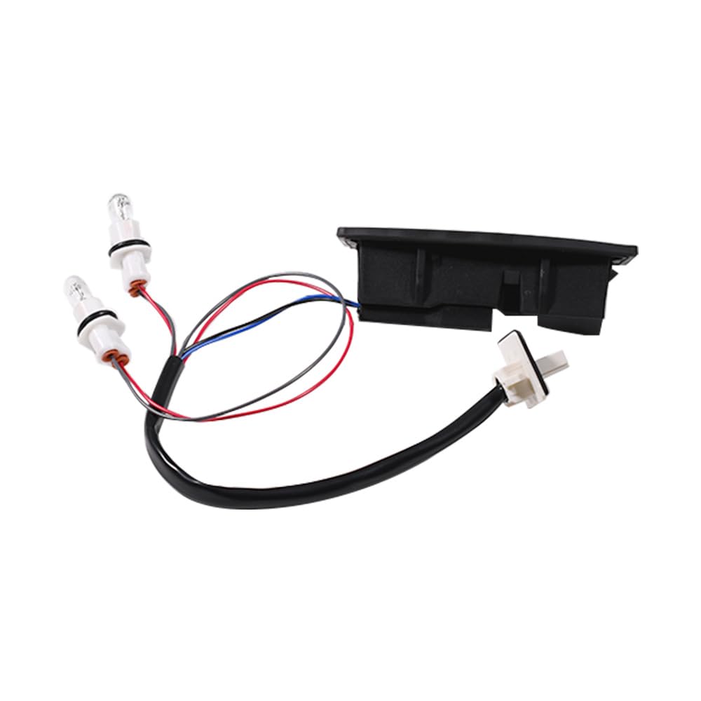 Interruptor de apertura de maletero Interruptor de apertura del portón trasero con bombilla Adecuado Compatible con Astra H Zafira B ASTRAVAN 2004-2010 13223919 13199906 13156919 6240398