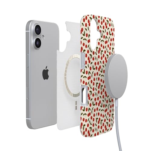 Coque iPhone 17 Cerise design classique mince et antichoc - 4
