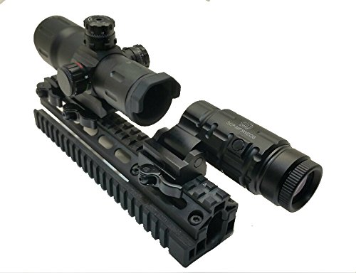 Amazon.com : Leapers 3 x Magnifier and T-Dot Scope Combo : Sports
