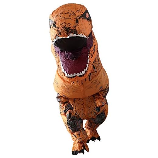 Ohlees T Rex Mascota Inflable del Dinosaurio Adulto