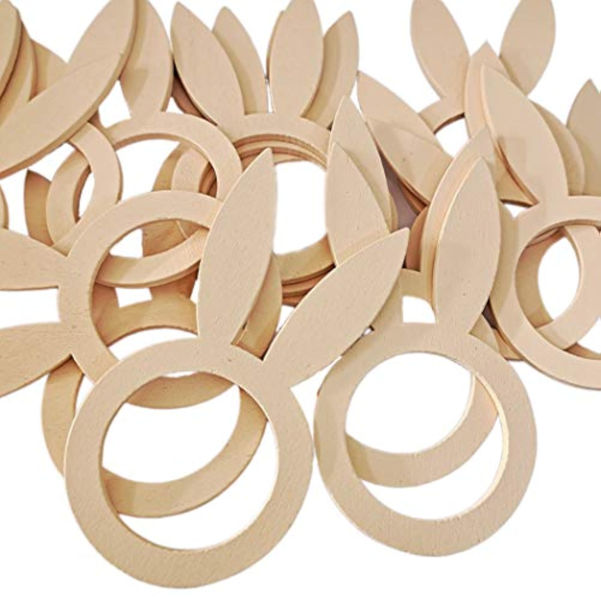 10PCS Easter Bunny Napkin Rings for Creative Table Decor