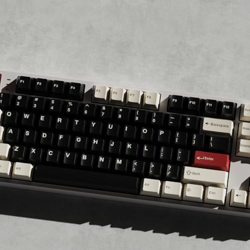 Image of Fogruaden PBT Keycaps Set, Cherry Profile Custom Keycap for Mechanical Keyboard Keycaps(Cherry Luoma)