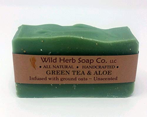 Wild Herb Green Tea & Aloe Natural Soap Bar