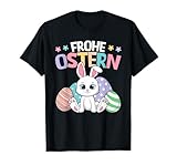 Frohe Ostern TShirt Mädchen Damen Kinder Geschenk