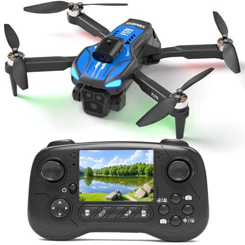 F179 Drone con Camera 1080P, Motori Brushless, Evitamento Ostacoli & WIFI, Volo Waypoint, Traiettoria, 3D Flip, Posizionamento Flusso Ottico, Lente 90°, Portatile per Adulti/Bambini/Principianti F179 Drone con Camera 1080P, Motori Brushless, Evitamento Ostacoli & WIFI, Volo Waypoint, Traiettoria, 3D Flip, Posizionamento Flusso Ottico, Lente 90°, Portatile per Adulti/Bambini/Principianti