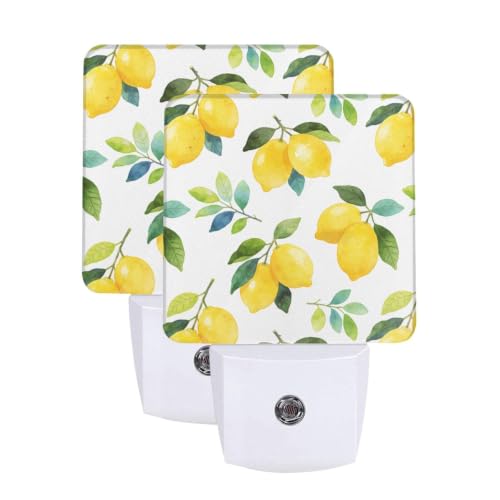 Image of Lemon Lovely LED Plug-in Night Light 2-Pack for Bedroom