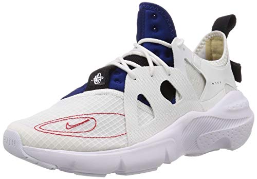 Nike Nike Men's Huarache Type Running Shoes (8.5, Summit White/University Red/Deep Royal)
