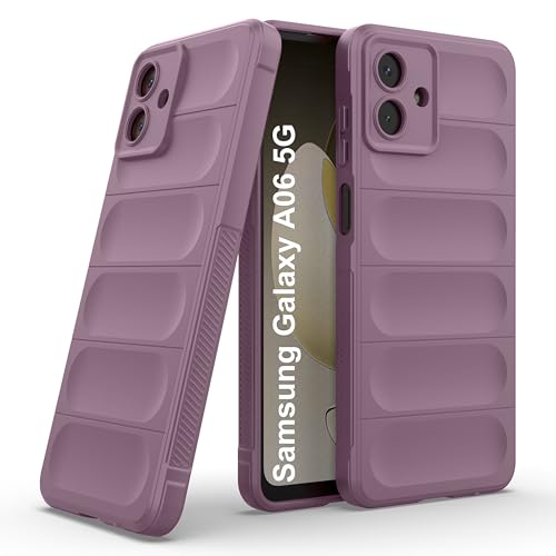 Image of Zapcase Back Case Cover for Samsung Galaxy A06 5G | Compatible for Samsung Galaxy A06 5G Back Cover | Liquid Silicon Magic Case with Camera Protection | Lavender