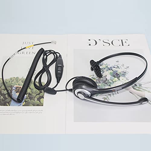 Wantek A600Y1-FY Phone Headset With Microphone Noise Cancelling thumb #6