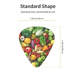 Ensemble de 12 médiators de guitare pour fruits et légumes frais pour guitare acoustique, guitare électrique… - Les Beatles, Paul McCartney, John Lennon, RIngo Starr, George Harrison Ensemble de 12 médiators de guitare pour fruits et légumes frais pour guitare acoustique, guitare électrique… – Image 4