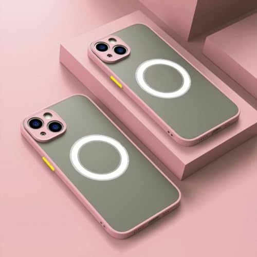 Étui magnétique iPhone 12 Mini rose antichoc idéal au quotidien
