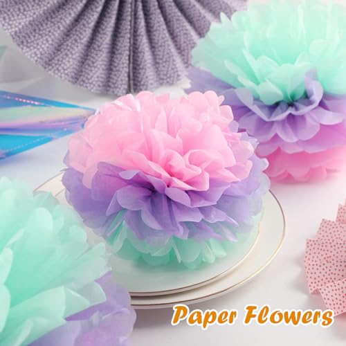 Image of TUXIYA 400 Sheets Tissue Paper,20-Color 14 inchX20 inch Tissue Paper for Gift Bags | Gift Tissue Paper Bulk for Crafts，Birthday Party,Flower Decoration,Colored Tissue Paper for Packaging