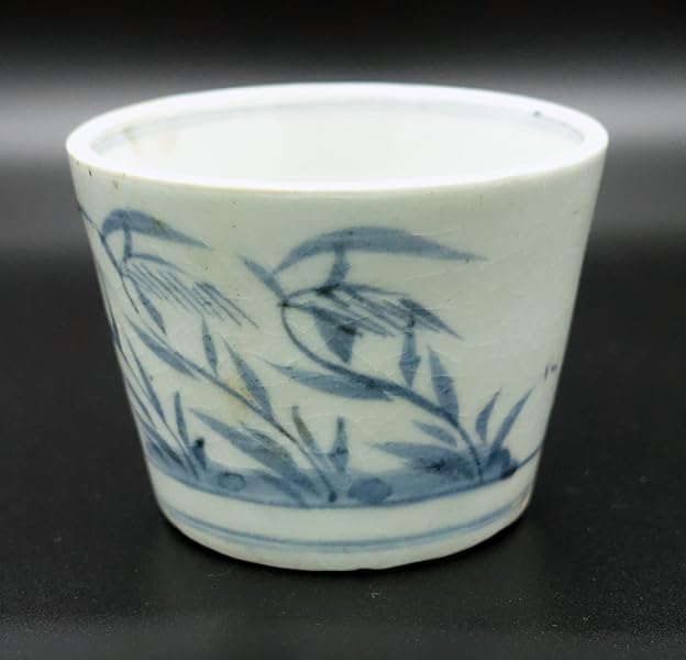 江戸時代　古伊万里　そば猪口 古伊万里 草花文蕎麦猪口 (江戸時代) – 逢季荘