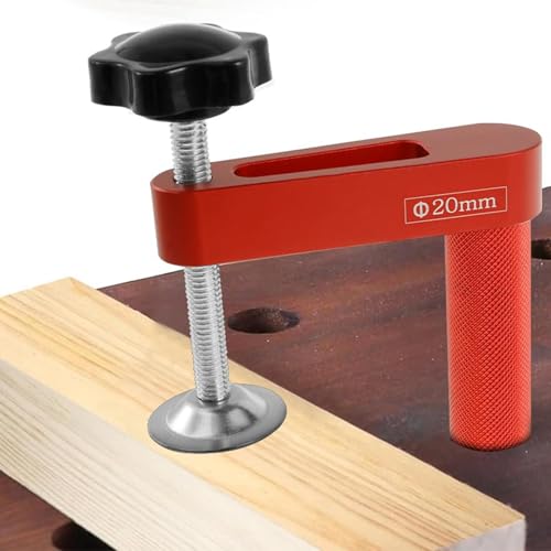 Accessoires d'établi pour trous de chien et pinces de table stables pour le bricolage du bois
